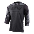TLD DRES S 3/4 RUKÁVEM RUCKUS CAMBER CAMO BLACK HEATHER (31888800)