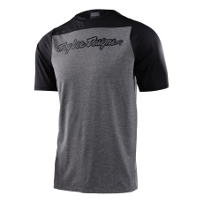 TLD DRES S KRÁTKÝM RUKÁVEM SKYLINE SIGNATURE HEATHER GRAY / BLACK (31991700)