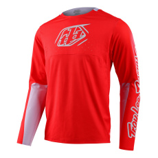 TLD DRES S DLOUHÝM RUKÁVEM SPRINT ICON RACE RED (32392901)
