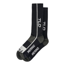 TLD PONOŽKY CHILL MERINO WOOL MONO BLACK (87347200)
