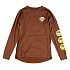 TLD DRES S DLOUHÝM RUKÁVEM RUCKUS RIDE TEE WHEELIES CHOCOLATE (37100900)