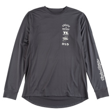 TLD DRES S DLOUHÝM RUKÁVEM RUCKUS RIDE TEE DESTROY CARBON (37110400)