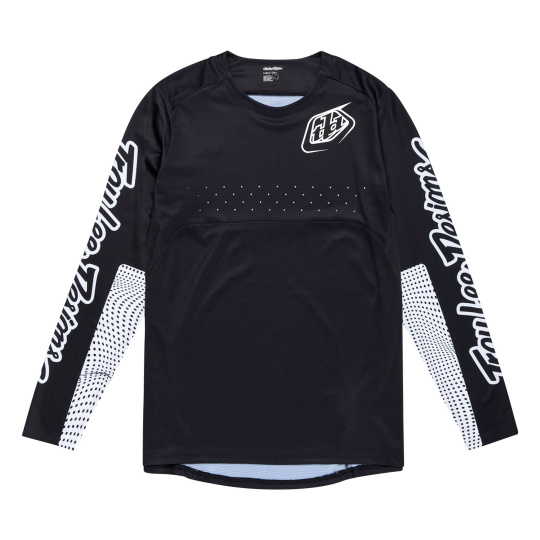 TLD DRES S DLOUHÝM RUKÁVEM SPRINT MONO BLACK (32393100)
