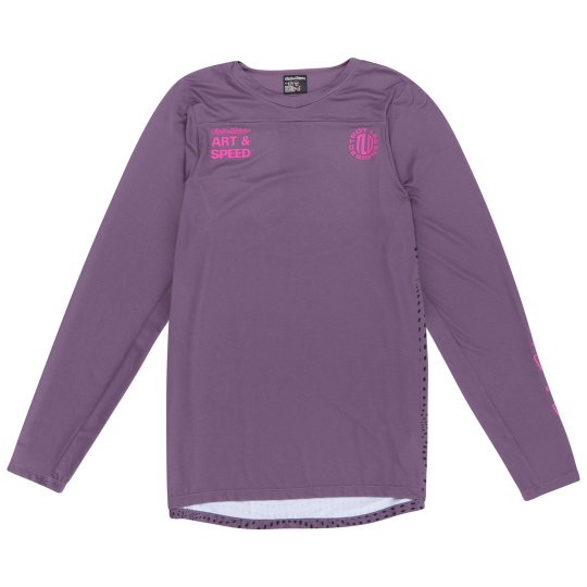 TLD DRES S DLOUHÝM RUKÁVEM SKYLINE RADIOSCAPE DEEP PURP (34106101)