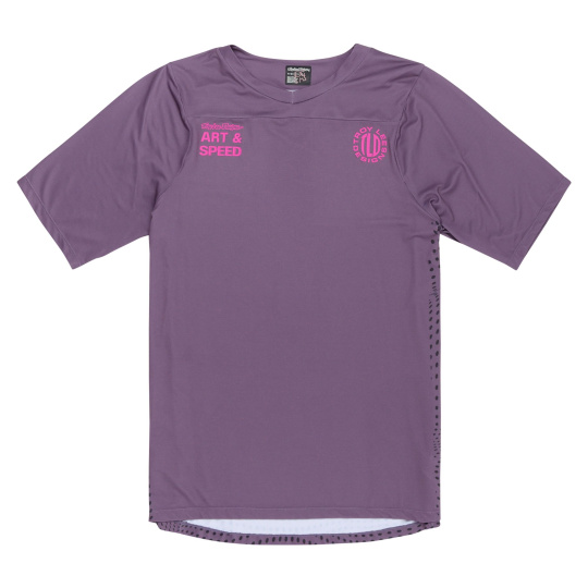 TLD DRES S KRÁTKÝM RUKÁVEM SKYLINE RADIOSCAPE DEEP PURP (31906101)
