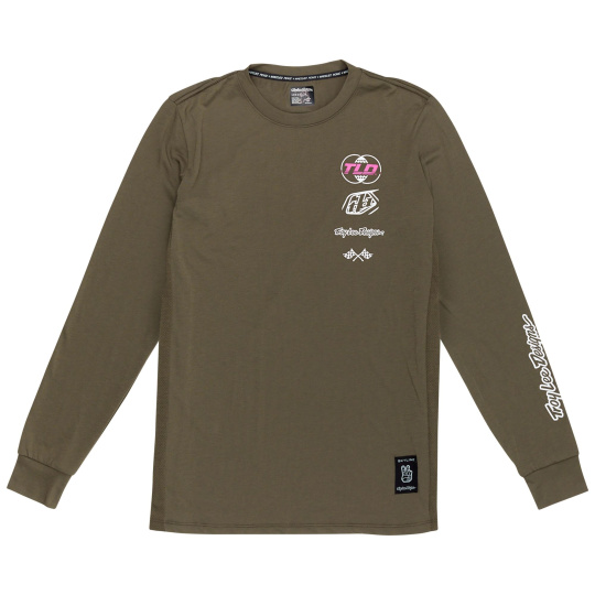 TLD DRES S DLOUHÝM RUKÁVEM SKYLINE RIDE TEE WORLDWIDE CAPER (38314800)