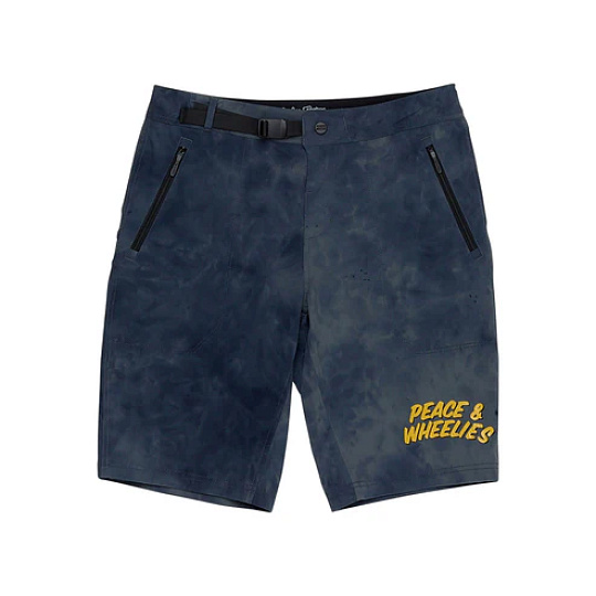 TLD KRAŤASY S VLOŽKOU SKYLINE TRAIL SHORT WASHED OUT DARK CLOUD (28614400)