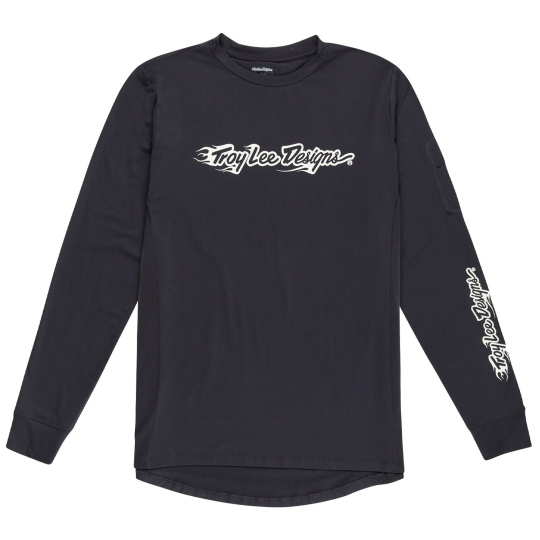 TLD DRES S DLOUHÝM RUKÁVEM RUCKUS RIDE TEE BURN OUT CARBON (37100700)