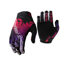 TLD DĚTSKÉ RUKAVICE AIR DRIP BLACK / PURPLE (44701900)