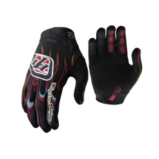 TLD DĚTSKÉ RUKAVICE AIR TORCHED BLACK / RED (44721200)