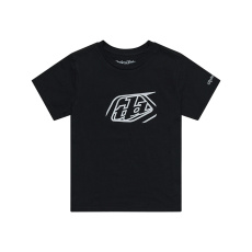 TLD TRIKO S KRÁTKÝM RUKÁVEM BADGE BLACK (70156807)