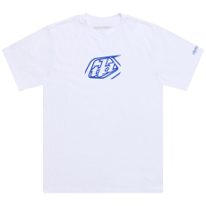 TLD TRIKO S KRÁTKÝM RUKÁVEM BADGE WHITE (70156809)