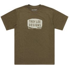 TLD TRIKO S KRÁTKÝM RUKÁVEM STAMP OLIVE HEATHER (70189700)