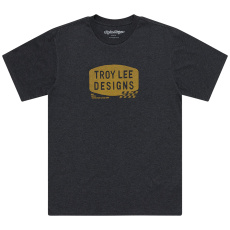 TLD TRIKO S KRÁTKÝM RUKÁVEM STAMP BLACK HEATHER (70189701)