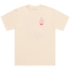 TLD TRIKO S KRÁTKÝM RUKÁVEM TORCHED VINTAGE WHITE (70121201)