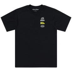 TLD TRIKO S KRÁTKÝM RUKÁVEM OVERLOAD BLACK (70125200)