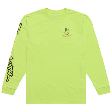TLD TRIKO S DLOUHÝM RUKÁVEM PEACE OUT GLO YELLOW (72957300)