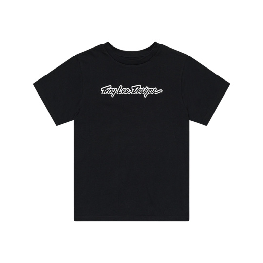 TLD DÁMSKÉ TRIKO S KRÁTKÝM RUKÁVEM SIGNATURE BLACK (75391702)