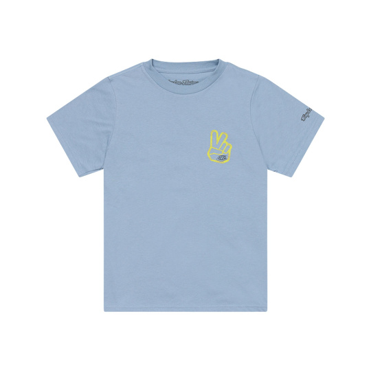 TLD DĚTSKÉ TRIKO S KRÁTKÝM RUKÁVEM PEACE OUT SMOKE BLUE (72457304)