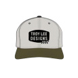 TLD KŠILTOVKA CURVED SNAPBACK STAMP VINTAGE WHITE / OLIVE (76689700)
