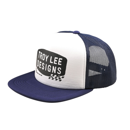 TLD KŠILTOVKA TRUCKER SNAPBACK STAMP VINTAGE WHITE / NAVY (78789700)