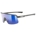 UVEX BRÝLE DYRT SMOKE MATT/MIR.BLUE (S5330955514)