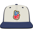 TLD KŠILTOVKA PEACE OUT BLUE / CREAM (78757300)