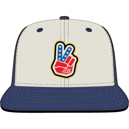 TLD KŠILTOVKA PEACE OUT BLUE / CREAM (78757300)
