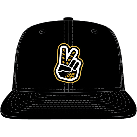 TLD KŠILTOVKA PEACE OUT BLACK (78757301)