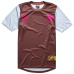 TLD DRES S KRÁTKÝM RUKÁVEM FLOWLINE FLIPPED CHOCOLATE (33547900)