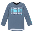 TLD DRES S 3/4 RUKÁVEM RUCKUS SPUN STEEL BLUE (31859301)