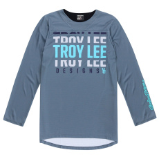 TLD DRES S 3/4 RUKÁVEM RUCKUS SPUN STEEL BLUE (31859301)