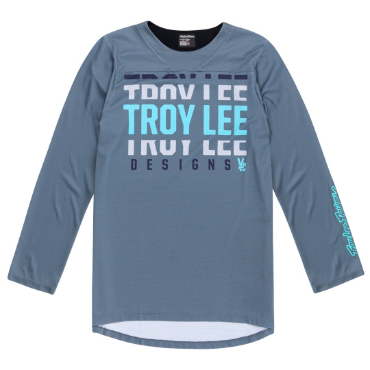 TLD DRES S 3/4 RUKÁVEM RUCKUS SPUN STEEL BLUE (31859301)