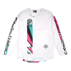 TLD DĚTSKÝ DRES S DLOUHÝM RUKÁVEM SPRINT FULL PULL CHALK (32403601)