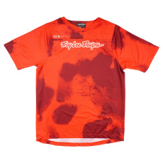 TLD DĚTSKÝ DRES S KRÁTKÝM RUKÁVEM SKYLINE FLARED FIERY RED (36403000)