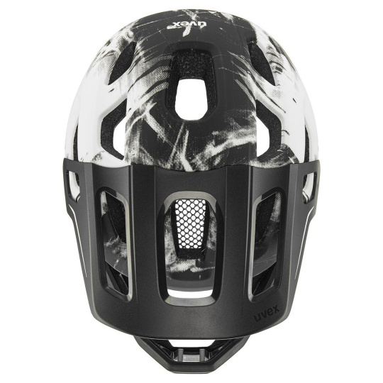 UVEX HELMA REACT JR FULLFACE BLACK - WHITE MATT (S4146980100)