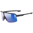 UVEX BRÝLE RAMP BLACK MATT/ MIR.BLUE (S5340032214)