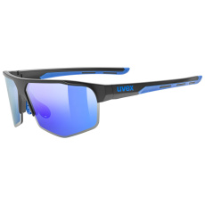 UVEX BRÝLE AXOS SET BLACK MATT/MIR.BLUE (S5330812416)