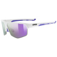 UVEX BRÝLE AXOS SET WHITE MATT/MIR.PURPLE (S5330818416)