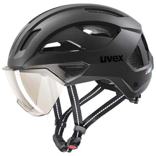 UVEX HELMA STRIDE VISOR BLACK MATT (S4107310100)