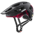 UVEX HELMA REACT MIPS BLACK-RUBY RED M (S4107121000)