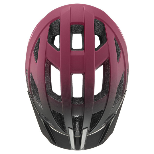 UVEX HELMA I-VO 2 MIPS CRANBERRY - BLACK MATT (S4106610400)