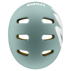 UVEX HELMA KID 4 STYLE MIPS SPRAY SAGE GREEN MATT (S4148240300)