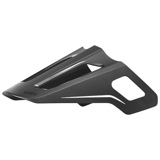 UVEX ŠTÍTEK HELMY REACT JUNIOR FULL FACE BLACK MATT (S4196980200)
