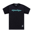 TLD PÁNSKÝ DRES S KRÁTKÝM RUKÁVEM SKYLINE RIDE TEE SIGNATURE BLACK / REAL TEAL (38207202)