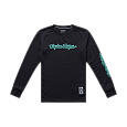 TLD DĚTSKÝ DRES S DLOUHÝM RUKÁVEM YOUTH SKYLINE RIDE TEE SIGNATURE BLACK / REAL TEAL (38507204)