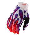 TLD DĚTSKÉ RUKAVICE YOUTH AIR OVERSPRAY WHITE / VIOLET (44703001)