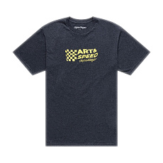 TLD TRIKO S KRÁTKÝM RUKÁVEM FINISH LINE BLACK HEATHER (70123501)