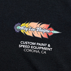 TLD DĚTSKÉ TRIKO S KRÁTKÝM RUKÁVEM FEATHERS BLACK / BLACK (72457102)