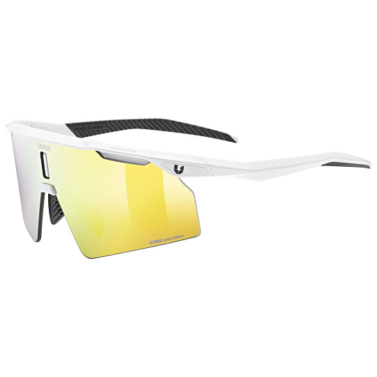 UVEX BRÝLE ULTIMATE PACE ULTRA CV WHITE MATT / MIRROR YELLOW (S5340208880)